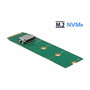 DeLOCK 64040 Convertidor M.2 Key M a 1 x OCuLink SFF-8612
