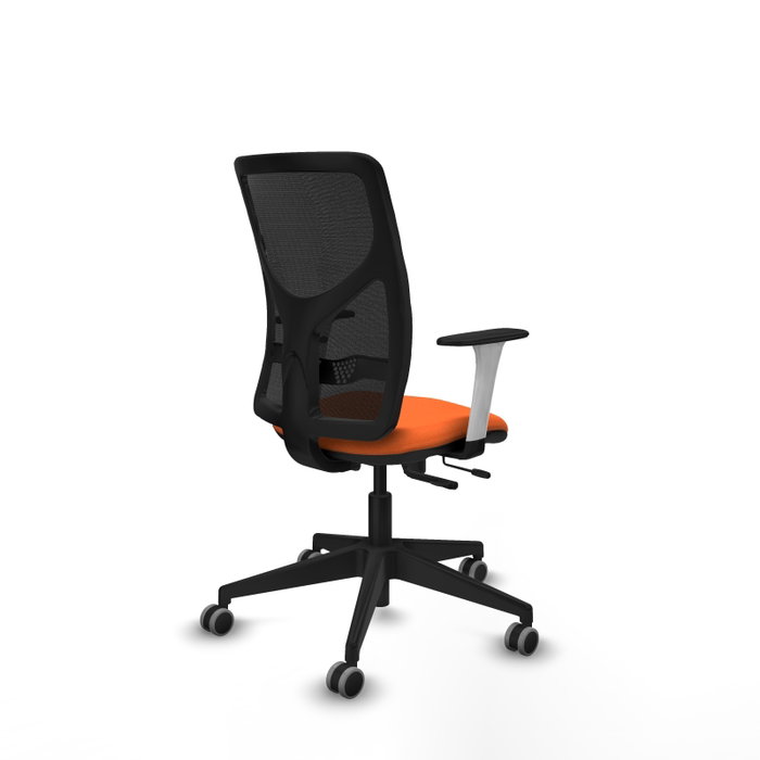 PIQUERAS Y CRESPO Silla de oficina Motilla con mecanismo Sincro/Traslack Naranja y Negro PIQUERAS Y CRESPO Silla de oficina Motilla con mecanismo Sincro/Traslack Naranja y Negro