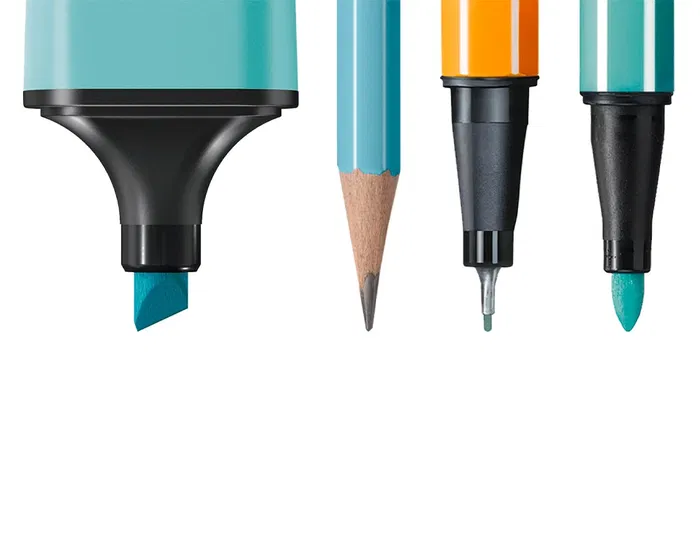 Stabilo Pastellove Collection Set Estuche con 35 Rotuladores y Marcadores Mini Surtidos Pen 68, Point 88, Boss y Swano