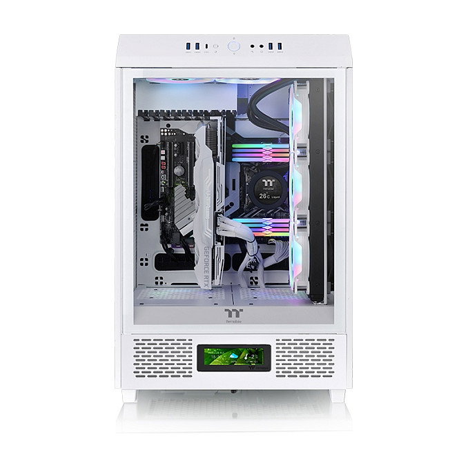 Thermaltake LCD Panel Kit Snow White para The Tower 500 Snow, Blanco, Midi Tower