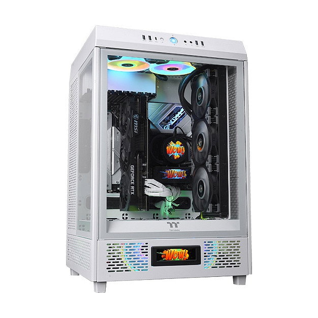 Thermaltake LCD Panel Kit Snow White para The Tower 500 Snow, Blanco, Midi Tower