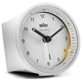 Braun BC 07 W-DCF Reloj Despertador Analógico Blanco