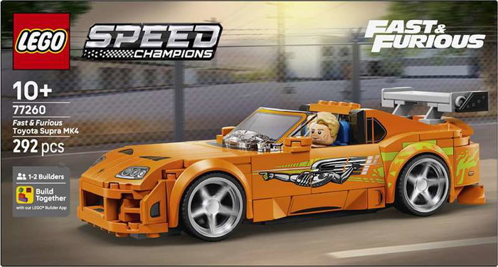 LEGO Speed Champions Toyota Supra MK4 de A Todo Gas