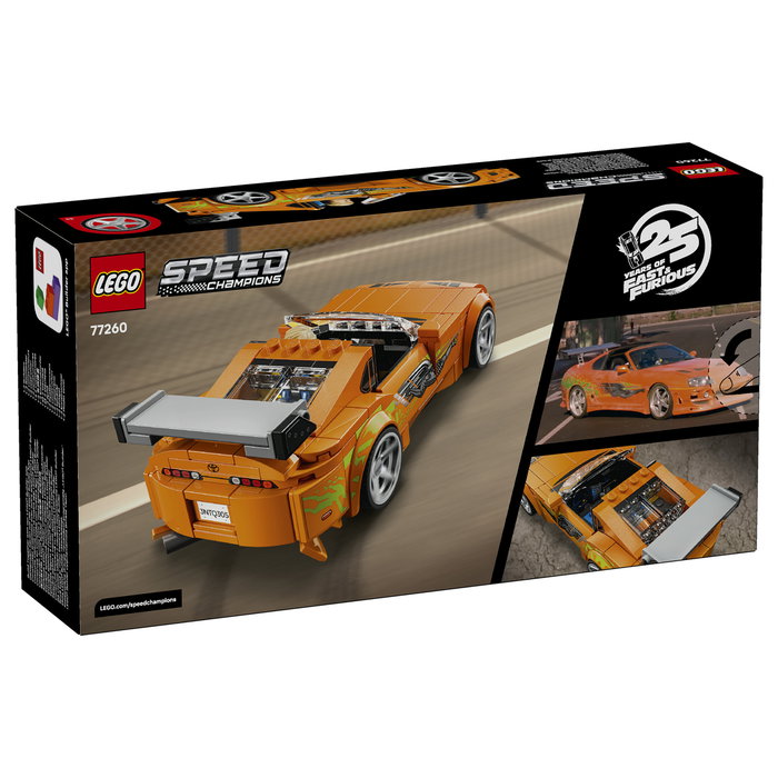LEGO Speed Champions Toyota Supra MK4 de A Todo Gas