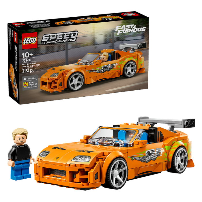 LEGO Speed Champions Toyota Supra MK4 de A Todo Gas