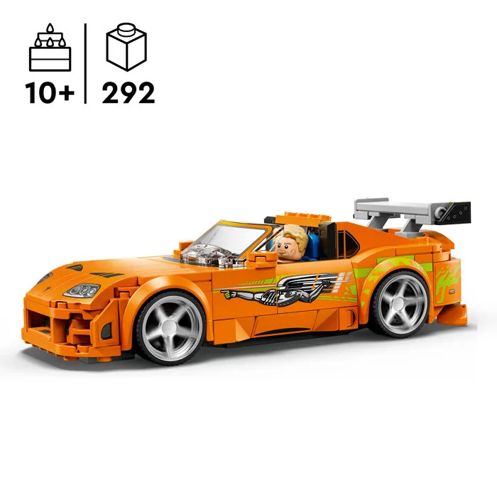 LEGO Speed Champions Toyota Supra MK4 de A Todo Gas