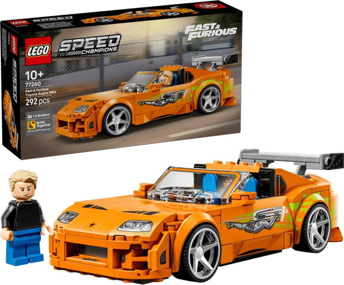 LEGO Speed Champions Toyota Supra MK4 de A Todo Gas