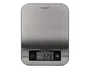 Q-Connect Bascula Digital de Precisión KF19058, 1g/0.1oz, Capacidad 10kg, Pantalla LCD, Plataforma Acero Inoxidable, 215x165x16 mm