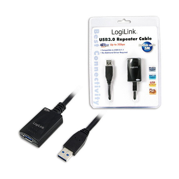 LogiLink Cable Repetidor USB 3.0