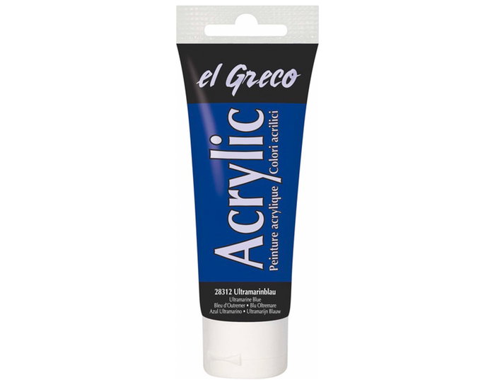 Kreul Pintura Acrílica El Greco Azul Ultramarine Blue 75ml Kreul Pintura Acrílica El Greco Azul Ultramarine Blue 75ml