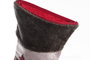 DKD Home Decor Calcetín de Navidad Alpina Rojo y Negro Poliéster 2 x 48 x 27 cm Pack 6 Unidades