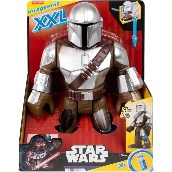 Imaginext STAR WARS Figura El Mandaloriano XXL 40 cm HXT20
