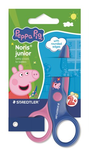 STAEDTLER Tijeras Escolares Noris Junior Peppa Pig 10 cm (Set de 10) STAEDTLER Tijeras Escolares Noris Junior Peppa Pig 10 cm (Set de 10)