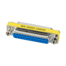 EFB Elektronik EB415 Mini Gender Changer DSub 25 Hembra-Hembra