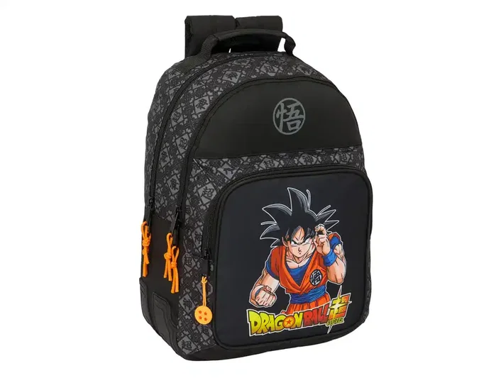 Safta Mochila Doble Dragon Ball Combat Adaptable a Carro