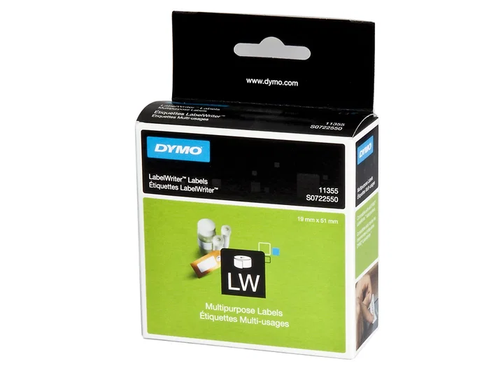 Dymo Etiquetas Multifunción 19x51 mm Blanco (500 unidades)