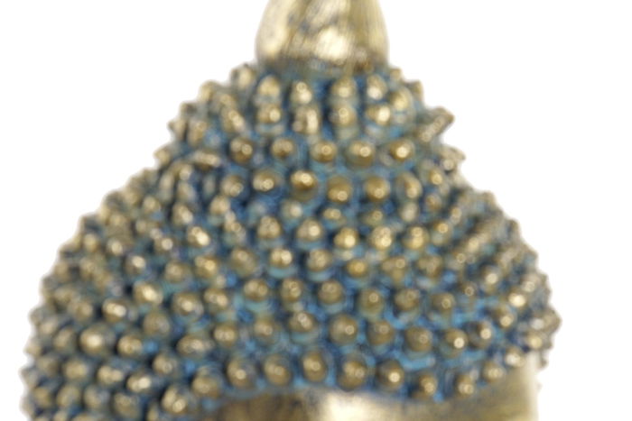 DKD Home Decor Figura Buda Oriental Resina Dorado 16 x 28 x 15.5 cm