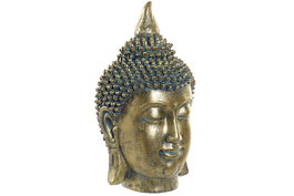 DKD Home Decor Figura Buda Oriental Resina Dorado 16 x 28 x 15.5 cm