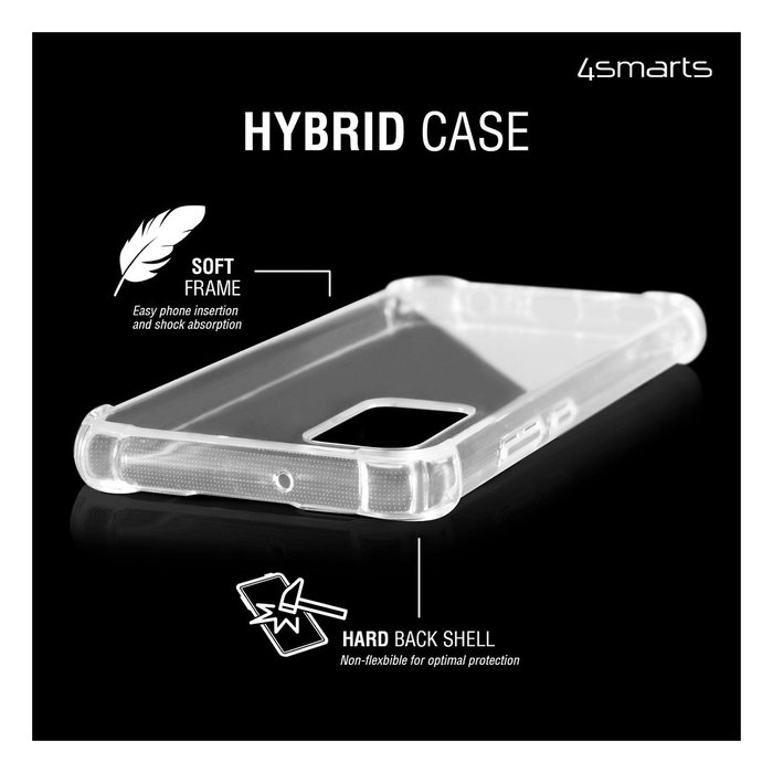 4smarts Funda Híbrida Ibiza 541338 para Samsung Galaxy A56 5G Transparente