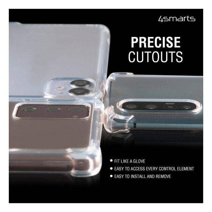 4smarts Funda Híbrida Ibiza 541338 para Samsung Galaxy A56 5G Transparente