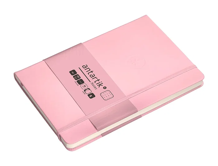Antartik Cuaderno A5 Tapa Dura Hojas Puntos Rosa Pastel 100 Hojas 80gr FSC Antartik Cuaderno A5 Tapa Dura Hojas Puntos Rosa Pastel 100 Hojas 80gr FSC