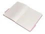 Antartik Cuaderno A5 Tapa Dura Hojas Puntos Rosa Pastel 100 Hojas 80gr FSC