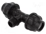 GEBO Conector de apriete Plast para tuberías PE 20 x 1/2 x 20