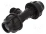 GEBO Conector de apriete Plast para tuberías PE 20 x 1/2 x 20