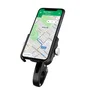 Celly Armor Bike Soporte Pasivo para Teléfono Móvil/Smartphone en Bicicleta, Motocicleta o Scooter, Negro