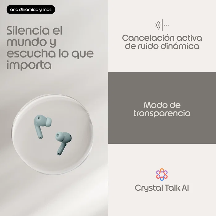 Motorola Moto Buds 2 Gray Mist