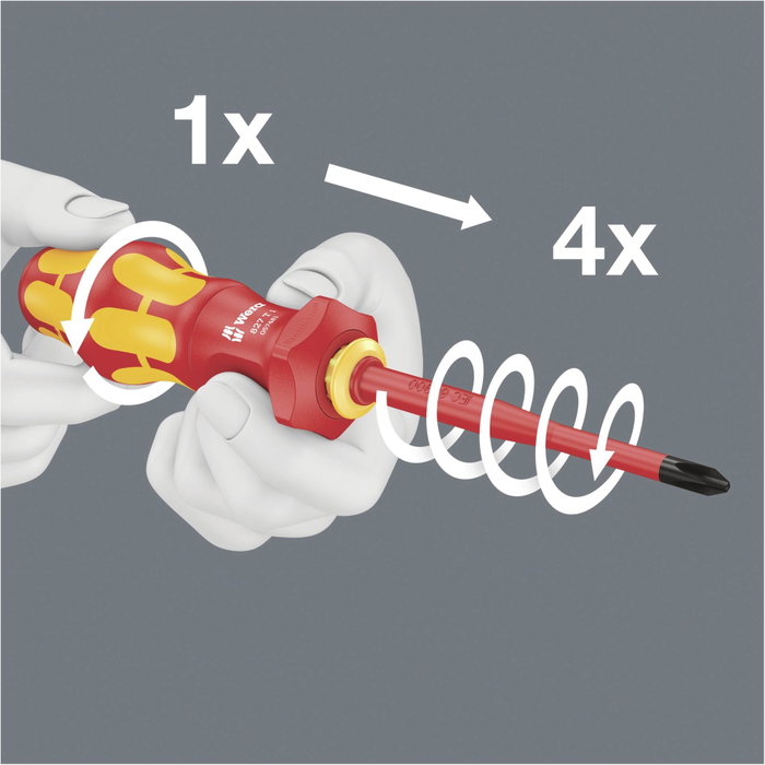 Wera 827 T i Kraftform Turbo Hand Holder