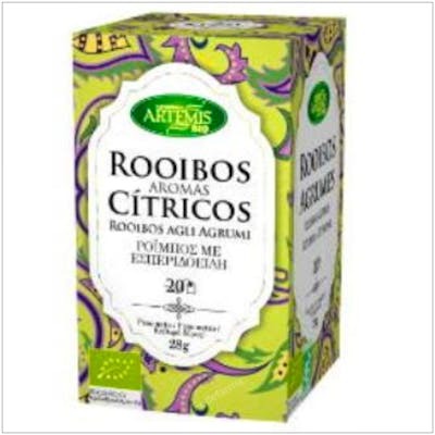 ARTEMIS BIO Rooibos Aromas Cítricos sin teína