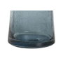DKD Home Decor Jarra de Cristal Azul con Acabado de Burbujas 1,1L