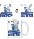 Pyramid International Taza Rick and Morty King of Shit el diseño oficial de la serie de cerámica con capacidad de 0,315 litros Pyramid International Taza Rick and Morty King of Shit el diseño oficial de la serie de cerámica con capacidad de 0,315 litros