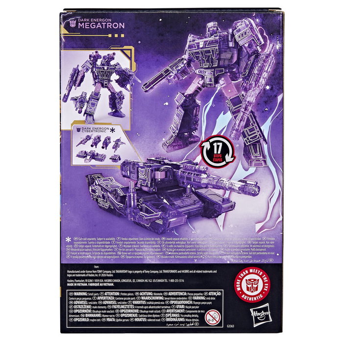 Hasbro Transformers Dark Energon Megatron Voyager Class