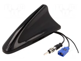 4CARMEDIA Antena Shark para Automóviles AM/FM/GPS