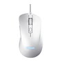 Trust GXT924W YBAR+ Ratón Gaming Óptico 25600 DPI Blanco, Para Mano Derecha, 6 Botones Programables, Iluminación RGB, Cable USB 1.8 m, Compatible PC/Mac/ChromeOS