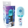 LEXIBOOK Micrófono Inalámbrico Karaoke Frozen Disney Mic280Fz con Bluetooth, Altavoz y Luces LED para Niños +3 Años