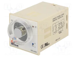 LOVATO ELECTRIC 31L48TPBM24 Relé de tiempo DPDT 24VAC/24VDC
