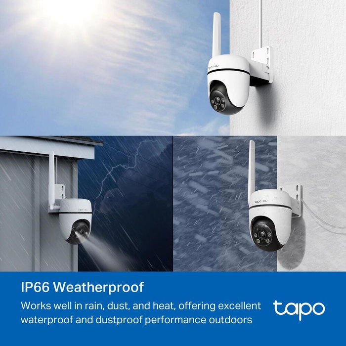 TP-Link Tapo C501GW Cámara de Seguridad 4G LTE Exterior Blanco