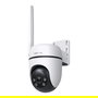 TP-LINK Cámara de vigilancia TAPO C501GW en color blanco, Wi-Fi, interior/exterior, 1080p Full HD, visión nocturna, detección de movimiento