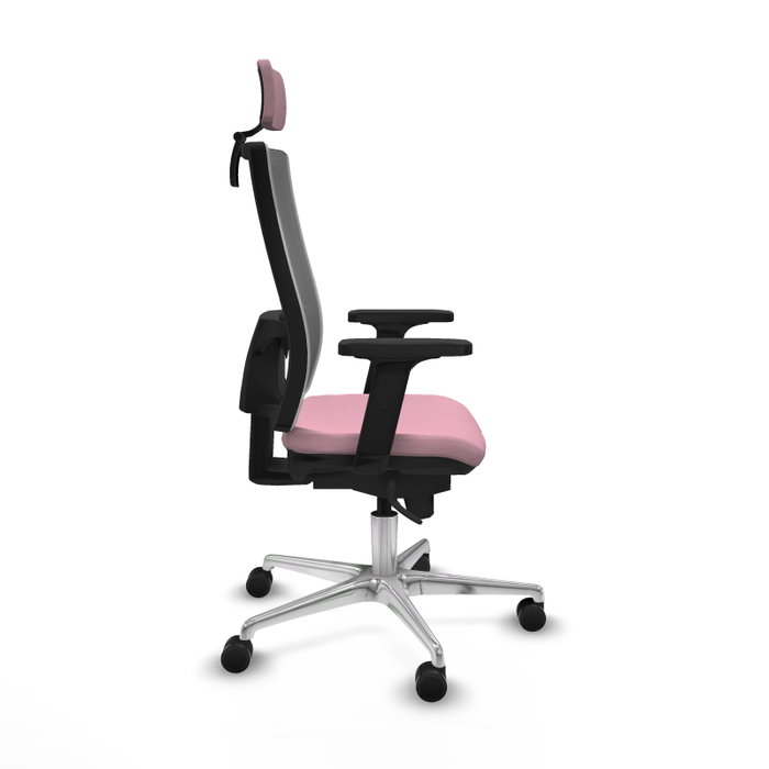 PIQUERAS Y CRESPO Silla de oficina Horna Rosa con mecanismo Sincro PIQUERAS Y CRESPO Silla de oficina Horna Rosa con mecanismo Sincro