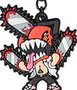 Difuzed Llavero Chainsaw Man de caucho