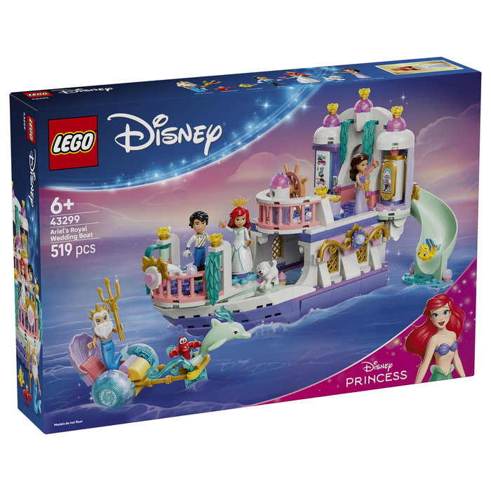 LEGO Disney Princess Barco de la Boda Real de Ariel 43299 LEGO Disney Princess Barco de la Boda Real de Ariel 43299