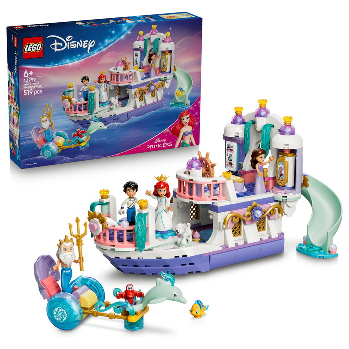 LEGO Disney Princess Barco de la Boda Real de Ariel 43299 LEGO Disney Princess Barco de la Boda Real de Ariel 43299