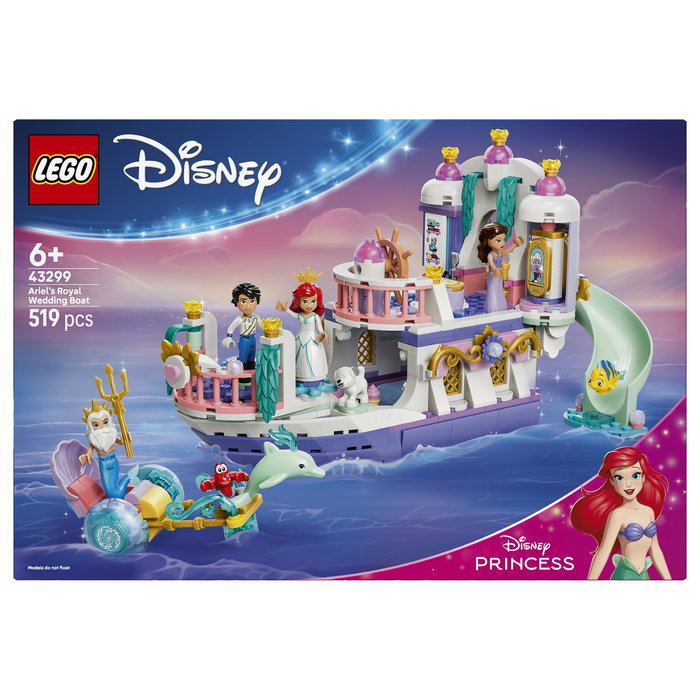 LEGO Disney Princess Barco de la Boda Real de Ariel 43299 LEGO Disney Princess Barco de la Boda Real de Ariel 43299