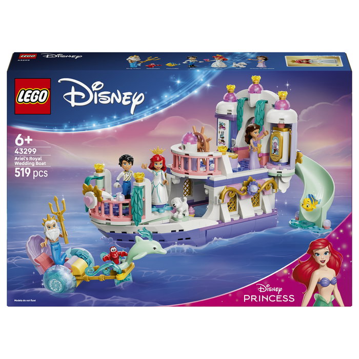 LEGO Disney Princess Barco de la Boda Real de Ariel 43299 LEGO Disney Princess Barco de la Boda Real de Ariel 43299