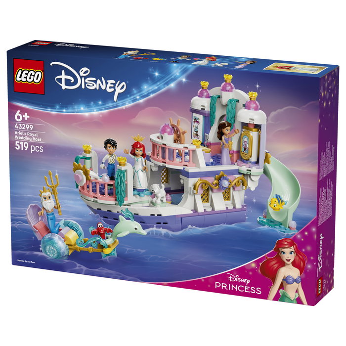 LEGO Disney Princess Barco de la Boda Real de Ariel 43299 LEGO Disney Princess Barco de la Boda Real de Ariel 43299