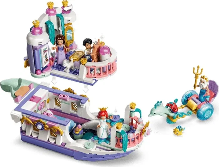 LEGO Disney Princess 43299 Królewska łódź weselna Arielki