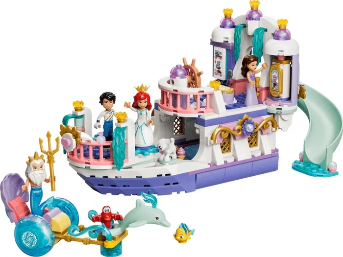 LEGO Disney Princess 43299 Królewska łódź weselna Arielki